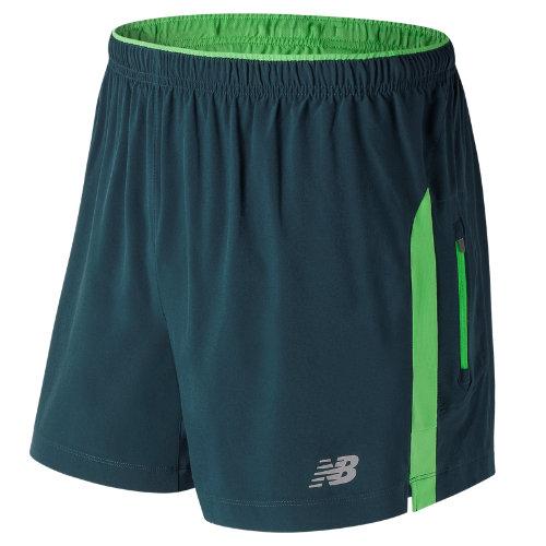 New Balance 63226 Men's Impact 5 Inch Track Short - Green (ms63226src)