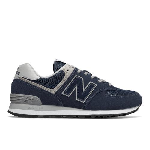 New Balance 574 Core Men's 574 Shoes - Navy (ml574egn)
