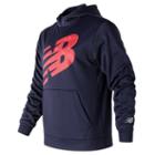 New Balance 73008 Men's Game Changer Fleece Hoodie - Navy (mt73008pgp)