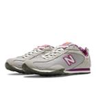 New Balance 442 Women's Running Classics Shoes - Grey, Voltage Violet (wl442gpr)
