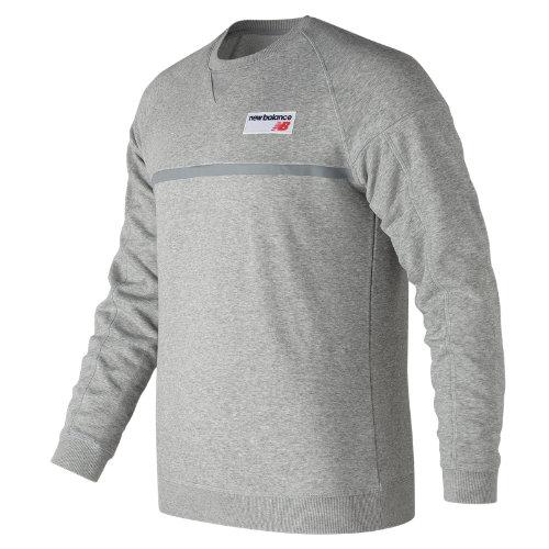 New Balance 73526 Men's Nb Athletics Crew - Grey (mt73526ag)