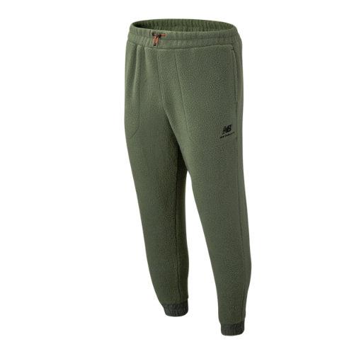 New Balance 93695 Men's Nb Athletics Trail Sherpa Jogger - Green (mp93695slg)