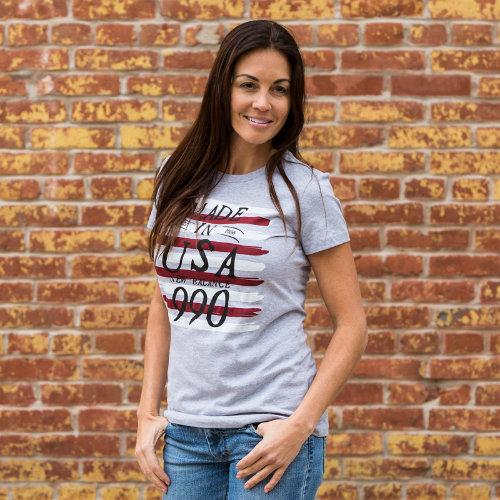 New Balance 3195 Women's 990 Made In The Usa Graphic Tee - (wet3195)