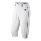 New Balance 140 Men's Charge Baseball Piped Knicker - White/navy (bmp140wn)