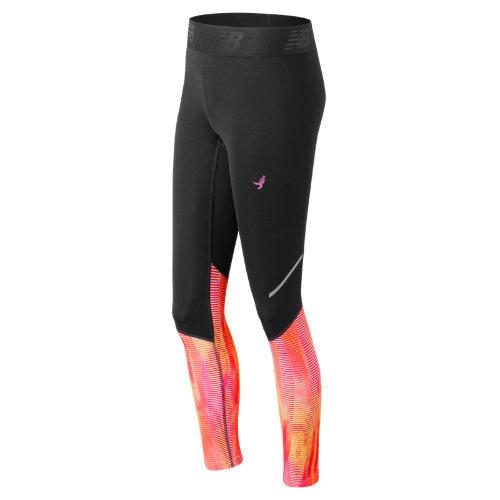 New Balance 73135 Women's Pink Ribbon Accelerate Printed Tight - (rwp73135)