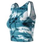 New Balance 91471 Women's Printed Evolve Crop Tank - (wt91471)