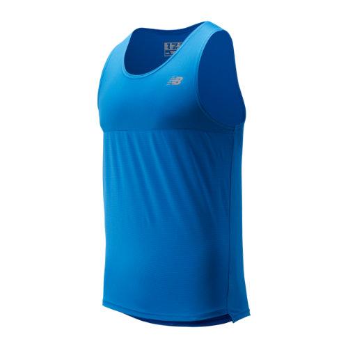 New Balance 93183 Men's Accelerate Singlet - Blue (mt93183lbe)