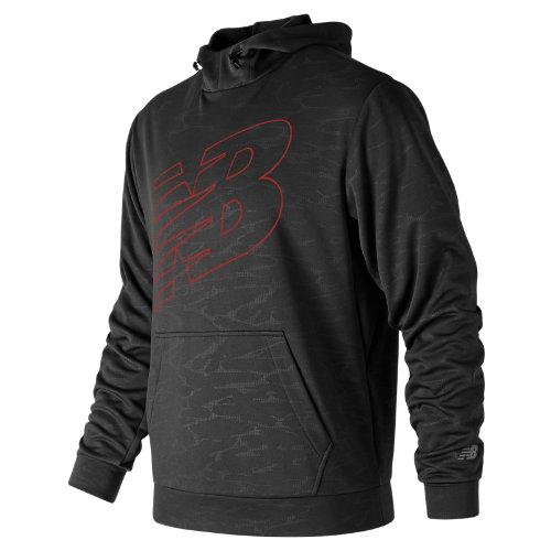 New Balance 83009 Men's Embossed Nb Corefleece Hoodie - (mt83009)