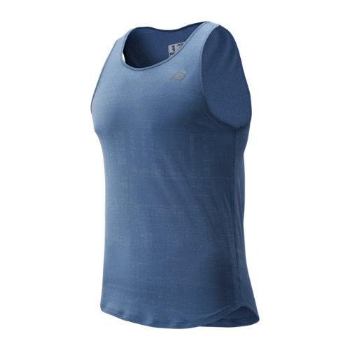 New Balance 93251 Men's Q Speed Breathe Tank - Blue (mt93251cmy)