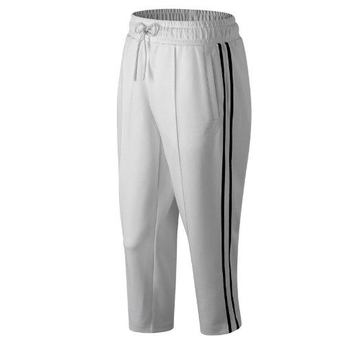 New Balance 91519 Women's Nb Athletics Select Cropped Track Pant - White (wp91519wt)