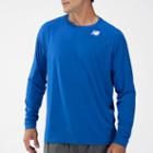 New Balance 3107 Men's Long Sleeve Tech Shirt - Royal Blue (tmmt3107try)