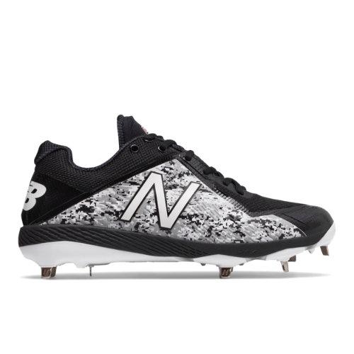New Balance Pedroia 4040v4 Men's Low-cut Cleats Shoes - Black/green (l4040pk4)