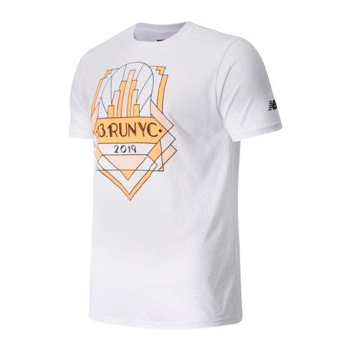 New Balance 91622 Men's United Airlines Half Run Nyc Short Sleeve - (mt91622c)