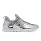 New Balance 574 Sport Women's Sport Style Shoes - Silver (ws574sas)
