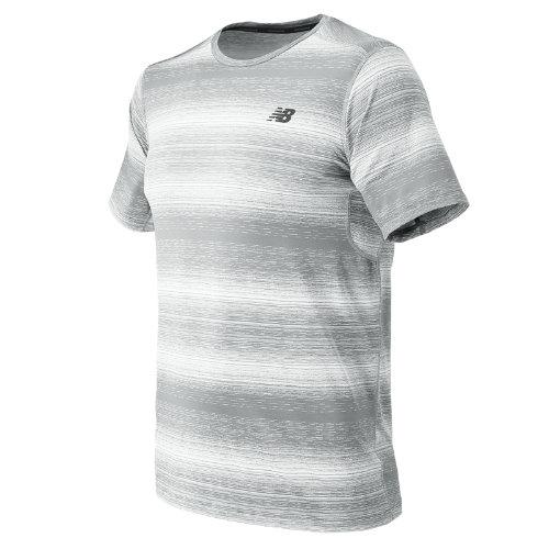 New Balance 71034 Men's Kairosport Tee - Silver/white (mt71034smh)