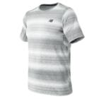 New Balance 71034 Men's Kairosport Tee - Silver/white (mt71034smh)