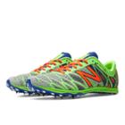 New Balance Xc900v2 Spike Men's Cross Country Shoes - Silver, Lime Green, Neon Orange (mxc900ss)