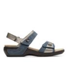 Aravon Katherine Women's Shoes - Blue, Pewter (wsk11blm)