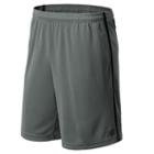 New Balance 3335 Men's Nb Cross Run 9 Inch Core Short - Lead, Black (mfs3335led)
