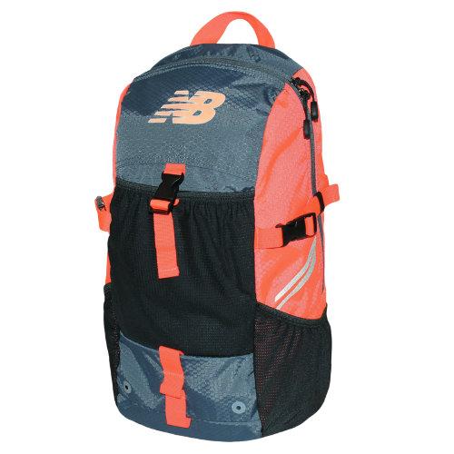 New Balance Men's & Women's Endurance Backpack - Grey/orange/blue (500000ch)
