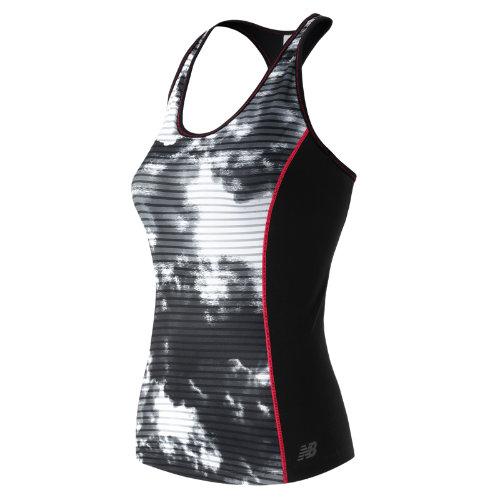 New Balance 53114 Women's Get Back Racerback - White, Black (wt53114wbt)