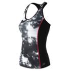 New Balance 53114 Women's Get Back Racerback - White, Black (wt53114wbt)