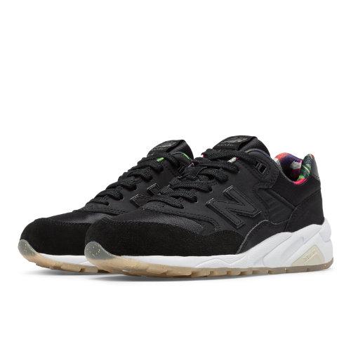 580 New Balance Women's Running Classics Shoes - Black (wrt580rk)