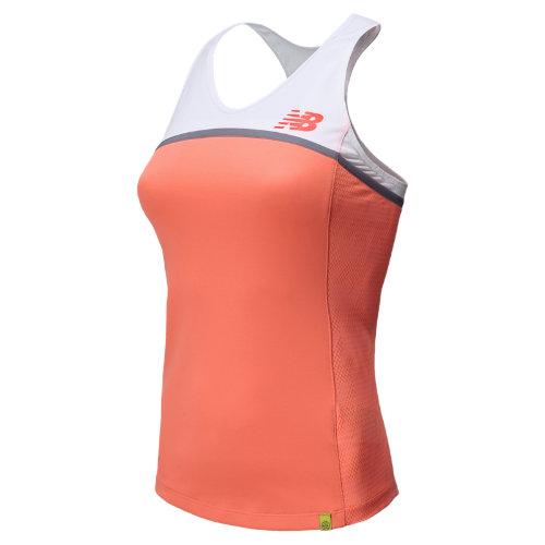 New Balance 5154 Women's Tournament Racerback Top - Fiji, White (wtt5154fij)
