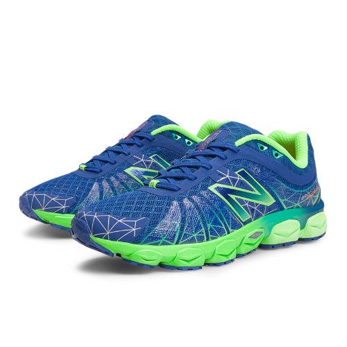 New Balance 890v4 Men's Running Shoes - Blue, Neon Green (m890bg4)