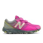 New Balance Hook And Loop 690v2 Trail Kids Running Shoes - Pink/grey (ke690pyy)