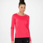 New Balance 3132 Women's Go 2 Long Sleeve - Watermelon, Ruby (wrt3132wrr)