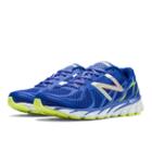 New Balance 3190 Women's Neutral Cushioning Shoes - Blue, White, Lime Green (w3190bw1)