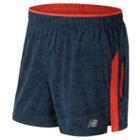 New Balance 63226 Men's Impact 5 Inch Track Short - Navy/red (ms63226gtp)