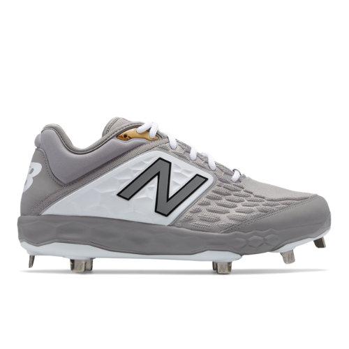 New Balance Fresh Foam 3000v4 Metal Men's Cleats And Turf Shoes - Grey/white (l3000gw4)
