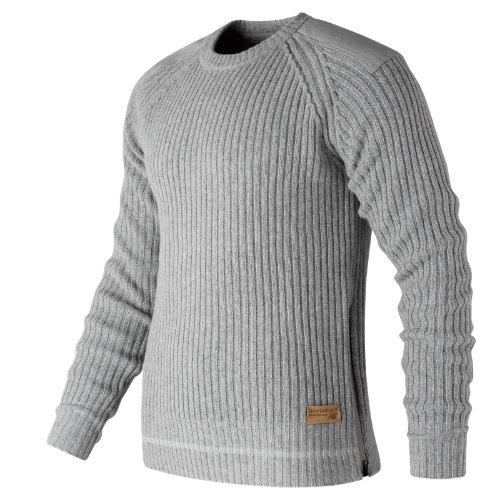 New Balance 73523 Men's Re-engineered Sweater - Grey (mt73523ag)