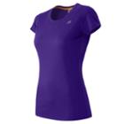New Balance 53141 Women's Accelerate Short Sleeve - Purple (wt53141ttn)