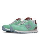 New Balance 574 Cruisin Women's 574 Shoes - Blue/green/tan (wl574bec)