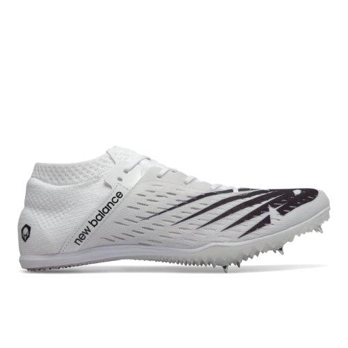 New Balance Md800v6 Men's & Women's Track Spikes Shoes - White/black (umd800w6)