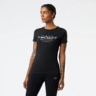 New Balance Women's United Airlines Nyc Half Grid Short Sleeve