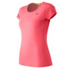 New Balance 53141 Women's Accelerate Short Sleeve - Pink (wt53141gua)