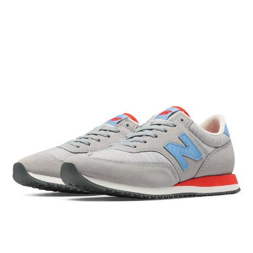 New Balance 620 Lakeview Women's Shoes - Light Grey, Light Blue, Flame (cw620inb)