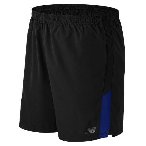 New Balance 53070 Men's Accelerate 7 Inch Short - Black/blue (ms53070mib)