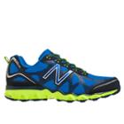 New Balance 710v2 Men's Trail Running Shoes - Electric Blue, Nautical Blue, Neon Yellow (mt710by2)