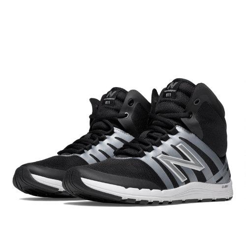 New Balance 811 Mid-cut Trainer Women's High-intensity Trainers Shoes - Black, White (wx811mbw)