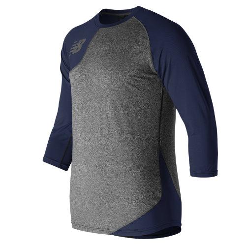 New Balance 315 Men's Baseball Asym Base Layer Right - Navy/grey (tmmt315rtnv)