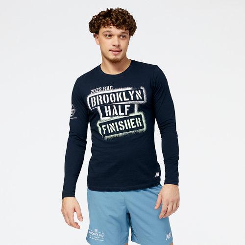 New Balance Men's Rbc Brooklyn Half Finisher Streets Long Sleeve