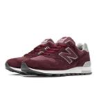 New Balance 1400 Heritage Men's Made In Usa Shoes - Burgundy, Silver (m1400cbb)