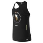 New Balance 63222 Men's Nyc Marathon Nb Ice Singlet - Black (mt63222vbm)