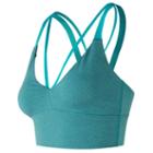 New Balance 73456 Women's Strappy Crop Top - Green (wt73456pih)