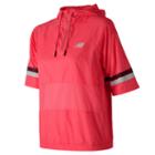 New Balance 81532 Women's Nb Athletics Short Sleeve Windbreaker Pull Over - (wt81532)